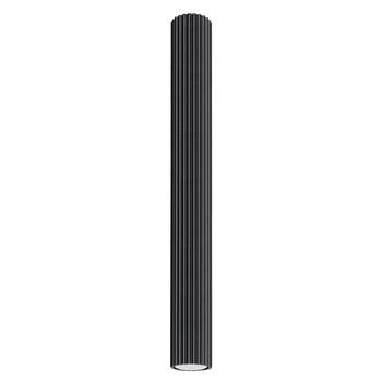Foco de superficie moto negro 60