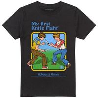 steven rhodes camiseta my first knife fight para mujer