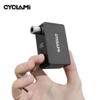 cyclami am6 pro mini bomba de aire electrica automatica portatil inflador digital para bicicletas de montana y carretera valvulas schrader y presta 150 psi 800 mah