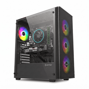 Netway PC Gaming Intel Core i5-14400F 16 GB DDR4 512 GB SSD NVIDIA GeForce RTX 3050 Windows 11 Pro