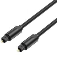 cable de audio optico vention baebi 3m negro toslink