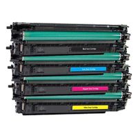 compatible multipack hp color laserjet managed mfp e57540dn printer toner cartridges 4 pack -w9060mc