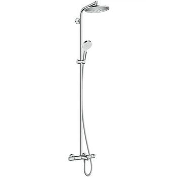 Showerpipe Hansgrohe Crometta S 240 1jet Con Termostato De Bañera, 27320000