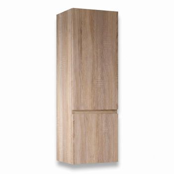 Kibath Mueble Auxiliar De Baño Urban 35x32 Cm Acabado Roble Natural Mate De Colgar