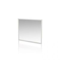espejo rectangular de pared 75x90 cm ataneq blanco 90 x 75 x 2 cm