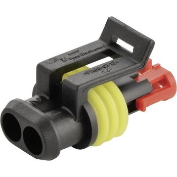 Conector de cable eléctrico carcasa 2 pines SuperSeal macho