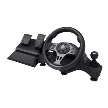 Volante Trust GXT 289 MOVI 270° Vibración Pedales Gaming Multi-Plataforma Negro
