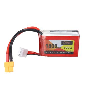 Batería LiPo ZOP Power 11.1V 1800mAh 100C 3S con enchufe XT60 para drones RC