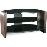 alphason francium 800 tv stand - walnut