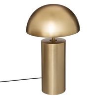 lampara champi en metal h50cm dorado