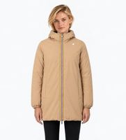 k-way para mujer k8134dw chaqueta doble termica sophie st beige l casual poliester
