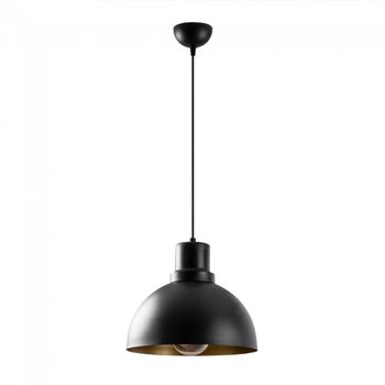 Lámpara colgante momo 30 negro ii