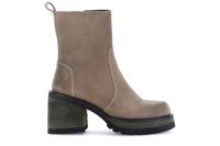 botines de ante taupe 38