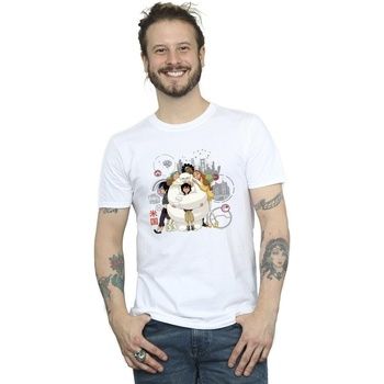 Disney Camiseta Big Hero 6 para hombre
