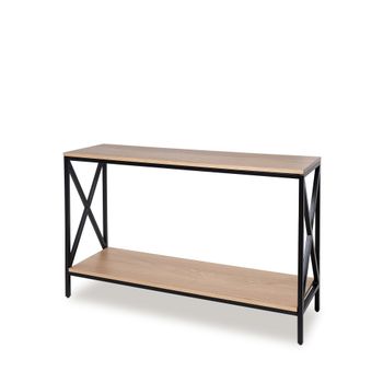 Consola recibidor estilo clásico acabado madera