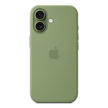 Funda de Silicona MagSafe Apple Light Moss para iPhone 17, Microfibra, 6.3