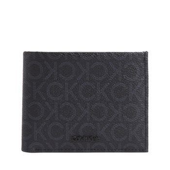Calvin Klein Cartera CK de hombre con estampado monogram LV04D1038G-UB1