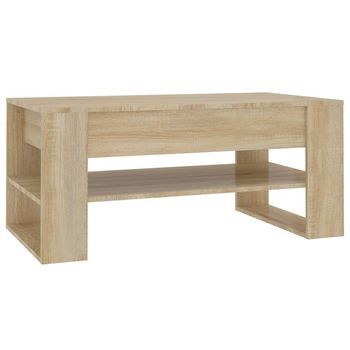 Mesa De Centro 55x102x45 Cm Madera - Marrón