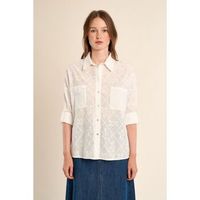 molly bracken camisa t1797ee-offwhite para mujer
