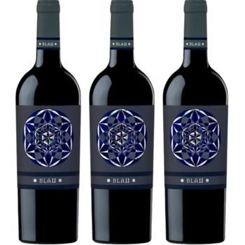 Blau Joven, Vino Tinto, España, Pack 6 Botellas 75 Cl, 13% Vol.