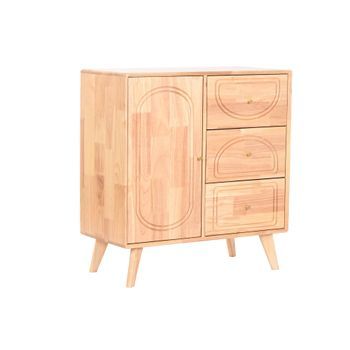 Buffet Rubberwood Ratan 73,5x35x78 Natural