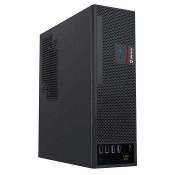 Caja PC UNYKAch UK3006 Slim SFF Micro ATX 8L Negra con ODD y Fuente 150W