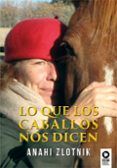lo que los caballos nos dicen