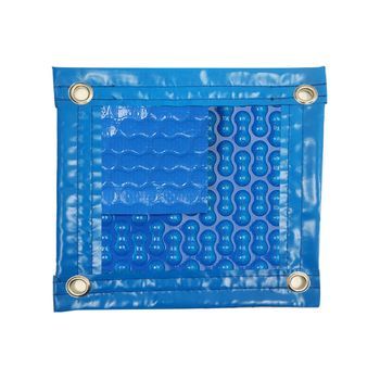 Cobertor Solar/manta Térmica De 700 Micras Reforzada Con Polietileno, Con Refuerzo En Todo El Contorno De 10 X 3m.