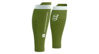 pantorrilleras de compresion compressport r2 3 0 verde blanco
