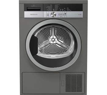 Grundig Tumble Dryer GTN38250MGCG 8 kg Heat Pump  - Graphite, Graphite