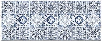 Frentes de cocina hidráulico azul 60x100 cm