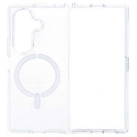 funda transparente logo compatible con magsafe para samsung galaxy z fold 7