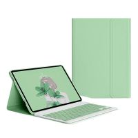 funda con teclado bluetooth para xiaomi pad 5 pro 124 royal bailey verde