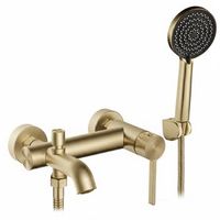griferia de banera rea foster brush gold