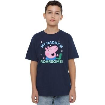 Dessins Animés Camiseta Roarsome Daddy para niño