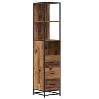 juego de muebles de bano madera vieja 35 x 375 x 166 cm vidaxl