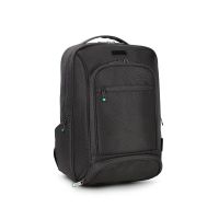 mochila urban factory mcb15uf-eco 16 pet reciclado resistente agua y golpes negra