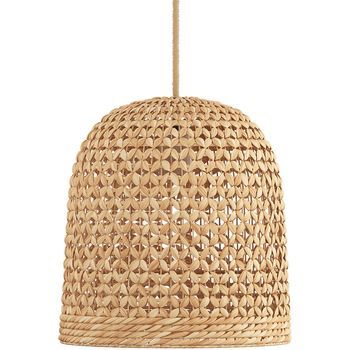 Lámpara De Techo De Ratán - Lámpara Colgante Diseño Boho Bali - 50cm - Rava Natural