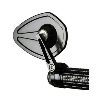 Espejo retrovisor de barra Motoadget M-View Pace sin cristal negro