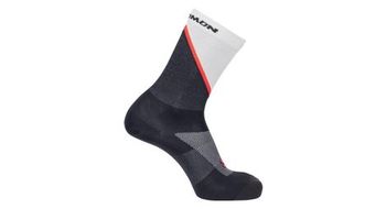 Salomon pulse crew socks blanco gris