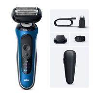 maquina de afeitar series 6 azul braun