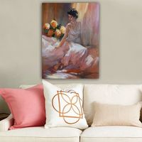 pintura decorativa lienzo 23424152870100 multicolor 70x100 cm