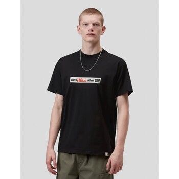 Carhartt Camiseta CAMISETA BUMPER TEE BLACK para hombre