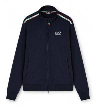 EA7 para hombre. 7M001868_AF13190 Chaqueta Italian Spirit marino (M), Casual, Verde, Poliamida