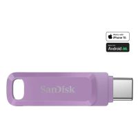 unidad flash sandisk ultra dual drive go 1 tb usb type-c 32 gen 1 lavanda