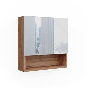Armario Con Espejo Para Baño Irma 54 X 55 Cm Vicco
