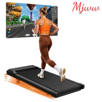 Caminadora Plegable MJWW con Inclinación del 6%, Velocidad de 3.8 mph/6 km/h, Pantalla LCD, Monitoreo por Aplicación, Motor de 3.0 HP, Máquina de Ejercicio para el Hogar