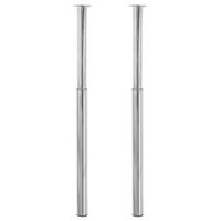 patas de mesa telescopicas 2 uds  patas para mesa cromo 710 mm-1100 mm