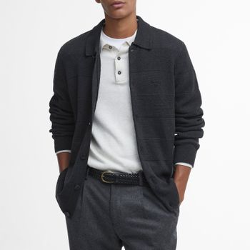 Barbour Filley Knitted Button Down Cardigan - L