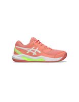 zapatillas de padel asics gel-dedicate 8 padel mujer guavablanco